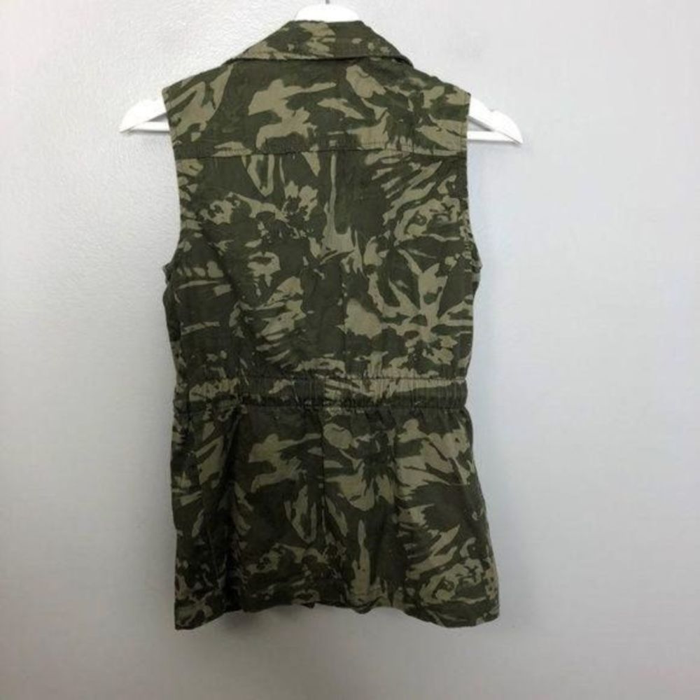 Super cute Camo‎ Vest with Ties Sz XS Decree - Picture 3 of 3